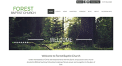 Desktop Screenshot of forestbaptist.ca